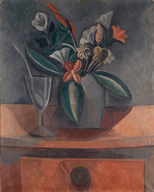 Amazon Picasso Prints: A Collector's Guide to Authentic Reproduction and Display - Flowers in a Grey Jar - 1908 by Pablo Picasso