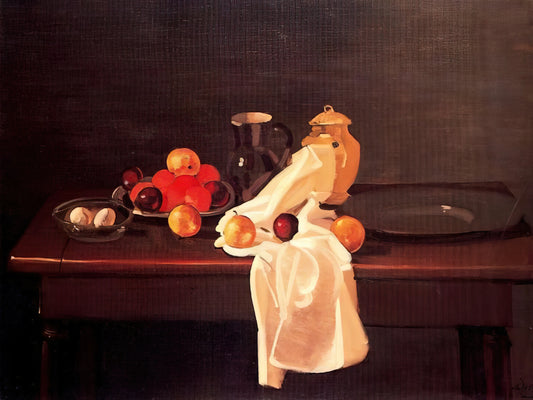 André Derain Reproductions: Capturing the Fauvist Revolution in Museum-Quality Prints - STILL LIFE WITH ORANGES 1931 by Andre Derain