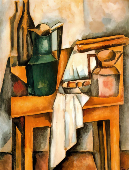 André Derain (1880-1954): The Fauvist Revolutionary and His Enduring Legacy in Modern Art - STILL LIFE 1910 by Andre Derain