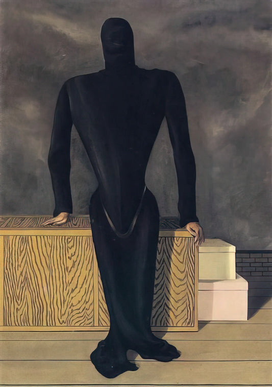André Magritte: The Surrealist Master of Mystery and Metaphor - THE FEMALE THIEF 1927 by Rene Magritte