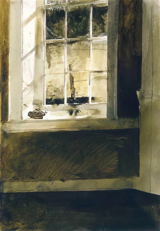 Andrew Wyeth Painting: The Quiet Master of American Realism - GROUNDHOG DAY 4 by Andrew Wyeth