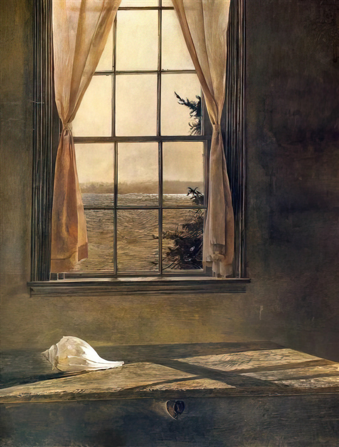 Andrew Wyeth Reproduction: A Guide to Museum-Quality Art Prints - HER ROOM by Andrew Wyeth