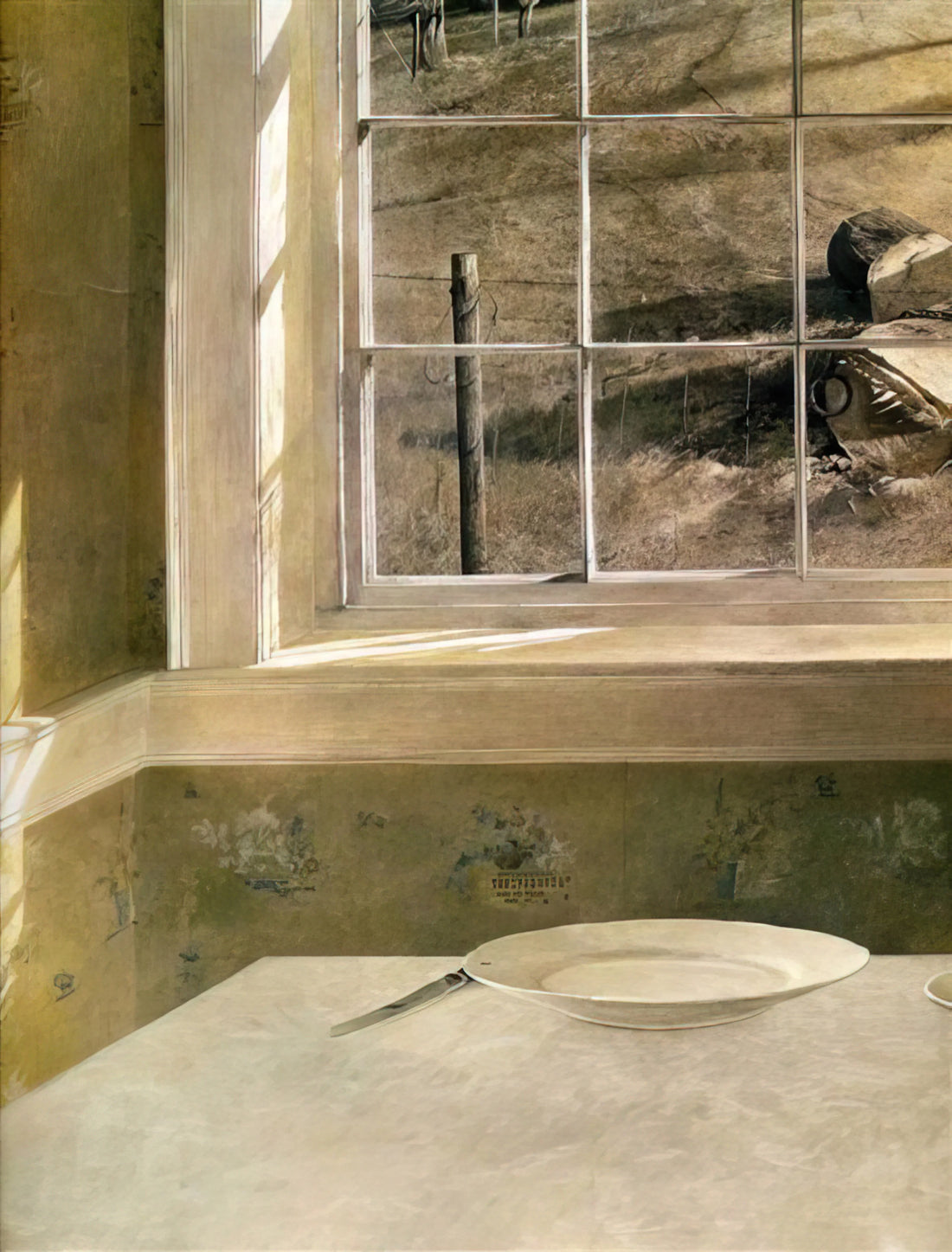 Andrew Wyeth at the National Gallery of Art: A Curator's Guide to His Enduring Legacy - GROUNDHOG DAY by Andrew Wyeth