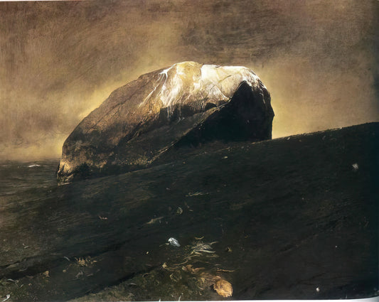Andrew Wyeth vs. Andy Warhol: A Study in American Artistic Extremes - NOT DETECTED 42 by Andrew Wyeth
