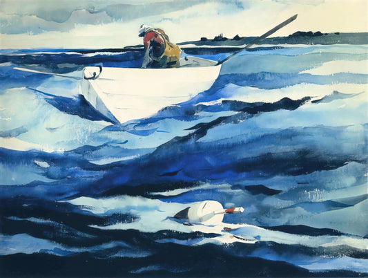 Andrew Wyeth's Anna Christina: A Masterpiece of American Realism - THE LOBSTERMAN by Andrew Wyeth