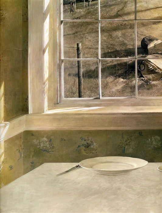 Andrew Wyeth's Brinton's Mill: A Masterpiece of American Regionalism - GROUNDHOG DAY by Andrew Wyeth