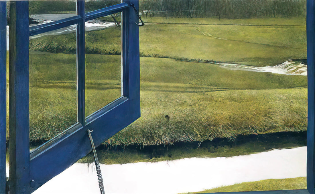 Andrew Wyeth's Christmas: The Quiet, Poignant World of a Master American Realist - LOVE IN THE AFTERNOON by Andrew Wyeth
