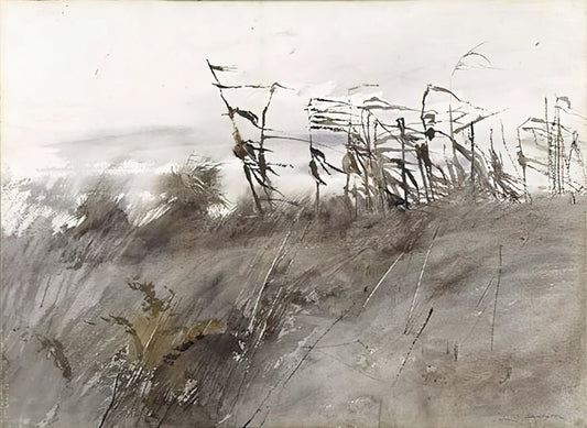 Andrew Wyeth's Garret Room: A Masterpiece of American Realism - NOVEMBER FIRST 1950 by Andrew Wyeth