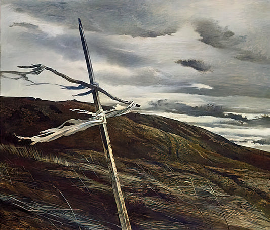 Andrew Wyeth's The Revenant: A Haunting Masterpiece of American Realism - DODGES RIDGE 1947 by Andrew Wyeth