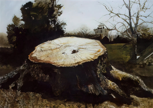 Andrew Wyeth's 'Her Room' Print: A Study in Solitude and American Realism - THE BIG OAK by Andrew Wyeth