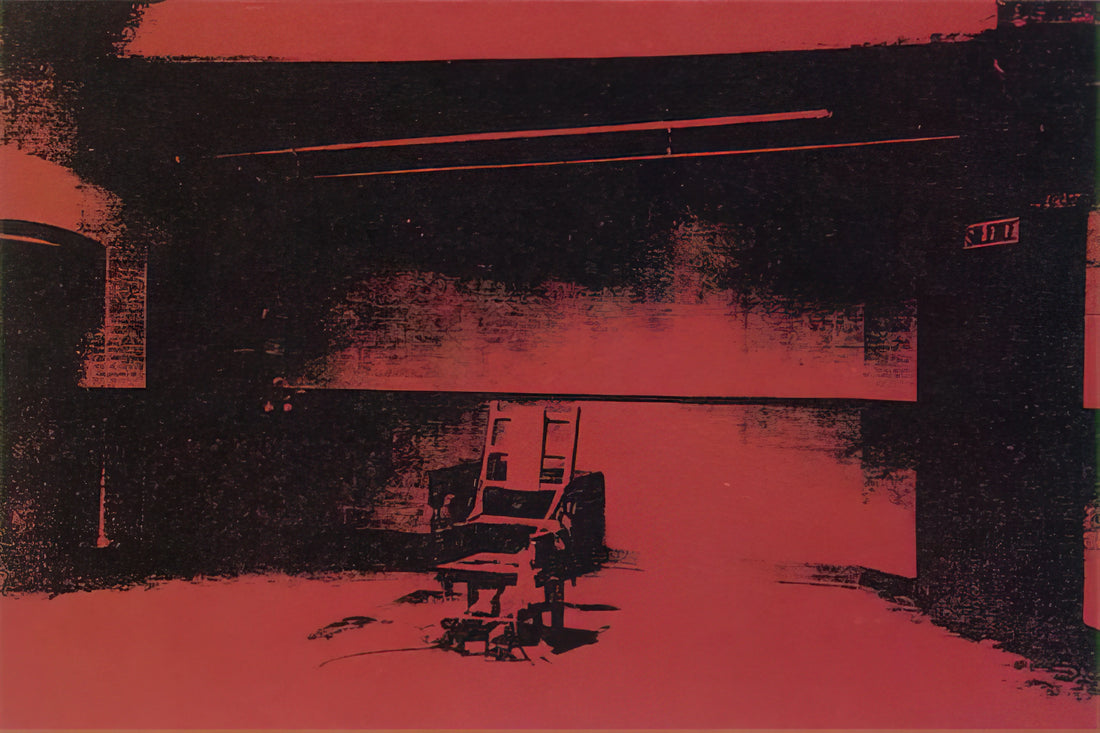 Andy Bird: The Avian Artistry of a Contemporary Wildlife Master - Early electric chair by Andy Warhol
