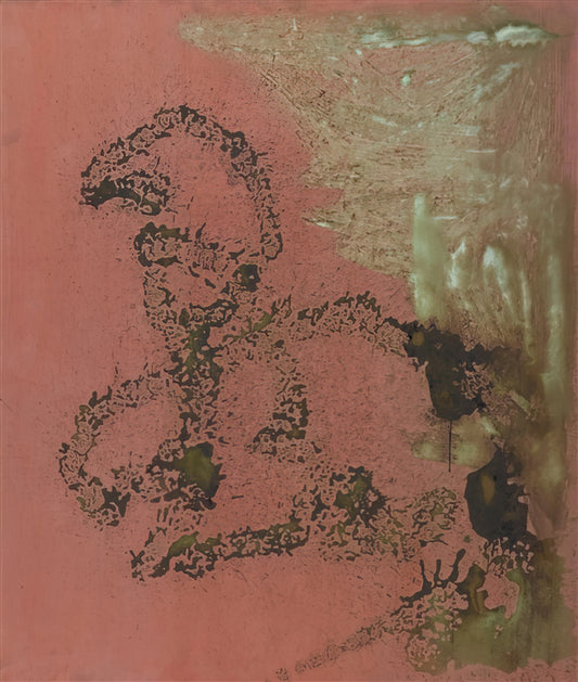 Andy Warhol Green Coca Cola: Decoding Pop Art's Most Iconic Bottle - Oxidation Painting by Andy Warhol
