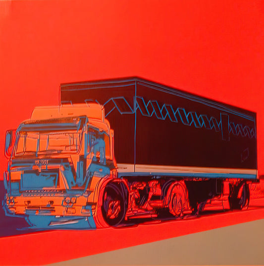 Andy Warhol Heaven and Hell: The Duality of Pop Art's Prophet - Truck Announcement by Andy Warhol