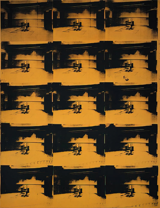Andy Warhol Jade: Exploring the Pop Art Icon's Enduring Legacy and Collectible Prints - Orange Disaster by Andy Warhol