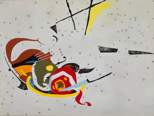 Andy Warhol Love Print: The Pop Art Icon's Enduring Symbol of Affection - Do It Yourself  Violin  by Andy Warhol