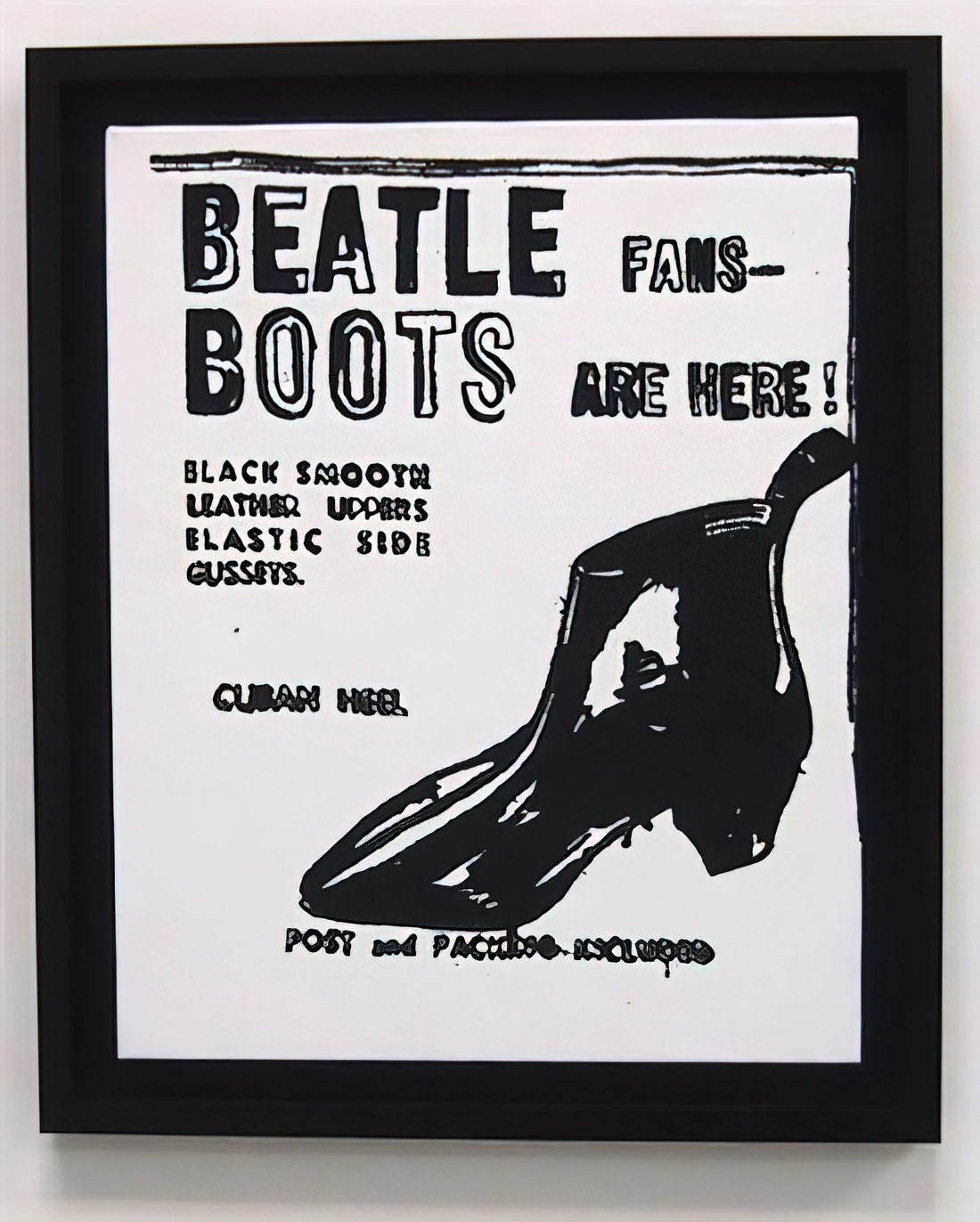 Andy Warhol Sunset Series Prints: The Pop Art Master's Radiant Finale - Beatle Boots by Andy Warhol