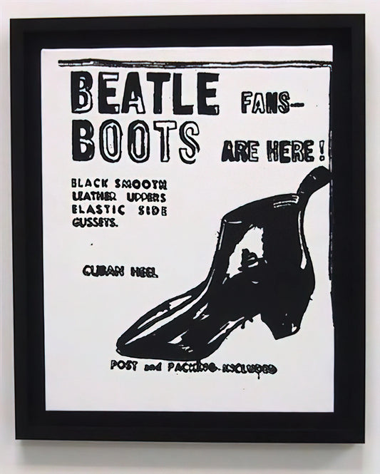 Andy Warhol and Debbie Harry: The Pop Art Portrait That Defined an Era - Beatle Boots by Andy Warhol