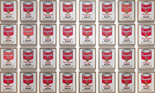 Andy Warhol at Fotografiska: The Intersection of Photography and Pop Art - Campbell's Soup Cans by Andy Warhol