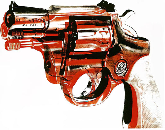 Andy Warhol's Brooklyn Bridge: Pop Art Iconography and Urban Mythology - Gun by Andy Warhol