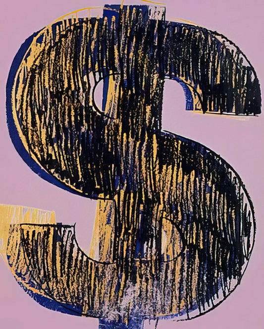 Andy Warhol's Coke Print: The Pop Art Icon That Redefined Consumer Culture - Dollar Sign by Andy Warhol