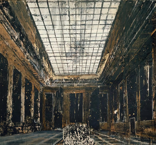 Anselm Kiefer Website: A Digital Portal to the Artist's Monumental World - INTERIOR 1981 by Anselm Kiefer
