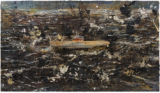 Anselm Kiefer: The Monumental Painter Confronting History, Memory, and Myth - FOR VELIMIR KHLEBNIKOV THE DOCTRINE OF WAR BATTLES 2010 by Anselm Kiefer