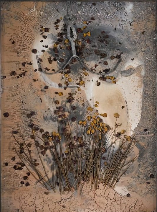 Anselm Kiefer's Transition from Cool to Warm: A Chromatic Journey Through Memory and Material - AVE MARIA 2007 by Anselm Kiefer