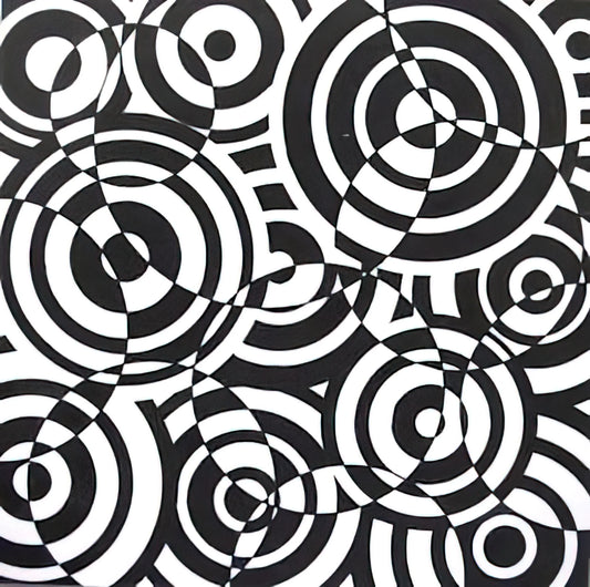Antonio Asis Reproductions: Capturing the Essence of Kinetic Op Art - Untitled - 1959 by Antonio Asis