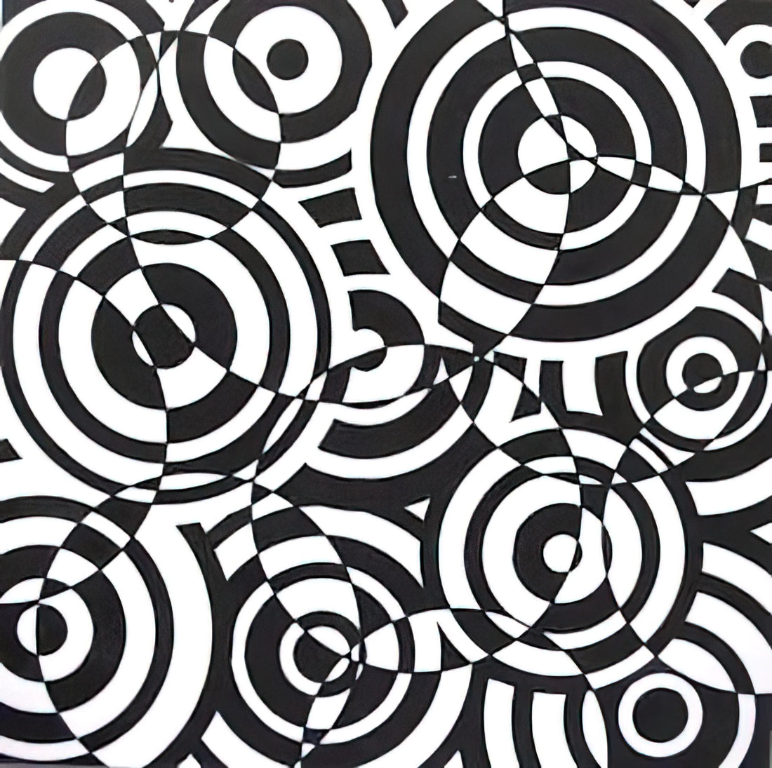 Antonio Asis: The Argentine Master of Optical Art and Geometric Abstraction - Untitled - 1959 by Antonio Asis