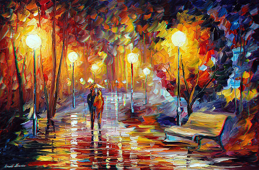 Arkadiy Afremov: The Master of Vibrant Palette Knife Painting and Modern Impressionism - Leonid Afremov by Leonid Afremov