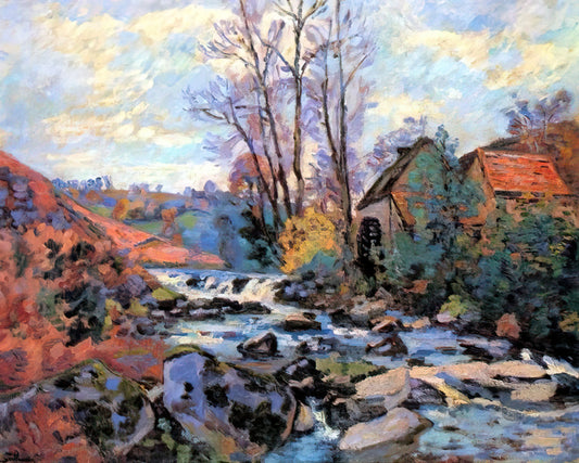 Arman D: The Visionary French Artist Redefining Contemporary Art - Moulin Bouchardon, Crozant - 1895 by Arman