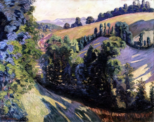 Arman Manoukian: The Armenian Master of Modern Art and His Enduring Legacy - Landscape at Pontgibaud by Arman