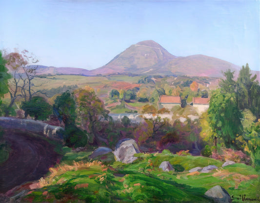 Arman Pierre Fernandez: The Master of Accumulation and the Art of Assemblage - Landscape of Puy de Dôme by Arman