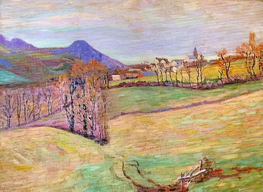 Armando Sendín: The Spanish Master of Contemporary Figurative Painting - View of Saint-Sauves by Arman