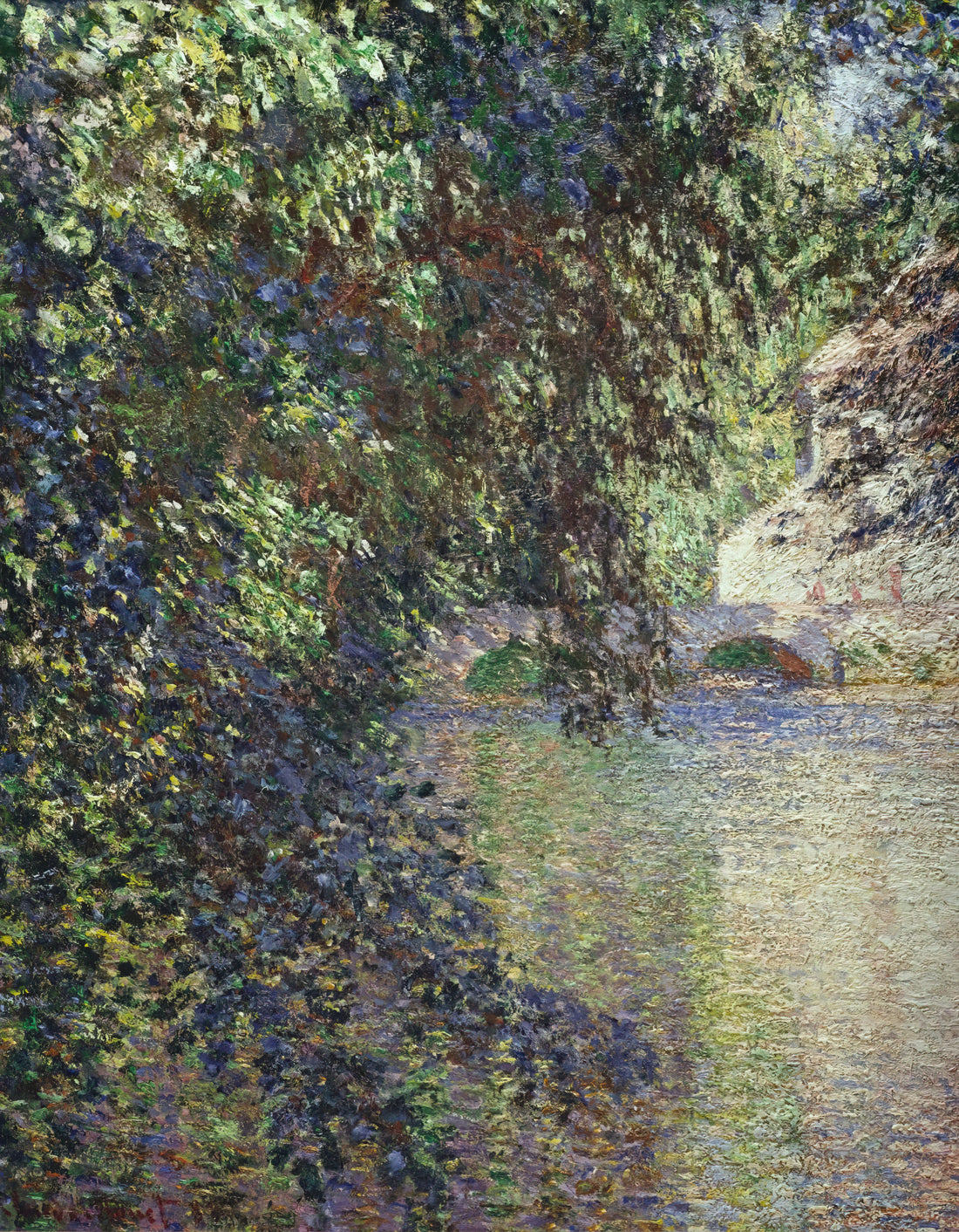 Art Monet Prints: A Collector's Guide to Impressionist Masterpieces - Watermill at Limetz by claude monet
