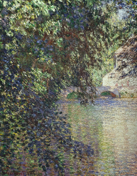 Art Monet Prints: A Collector's Guide to Impressionist Masterpieces - Watermill at Limetz by claude monet