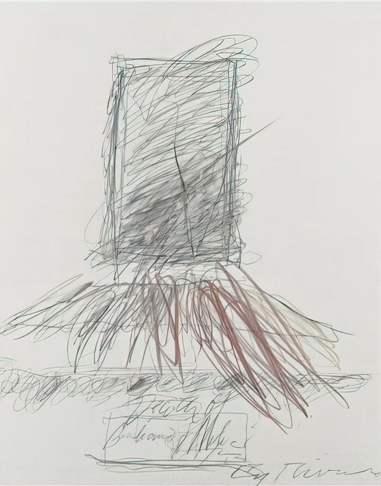 Art by Cy Twombly: Deciphering the Poetic Graffiti of a Modern Master - Death of Giuliano De'Medici by Cy Twombly