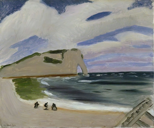 Artists Similar to Matisse: A Curator's Guide to Modernist Masters - WOMEN ON THE BEACH ETRETAT 1920 by Henri Matisse