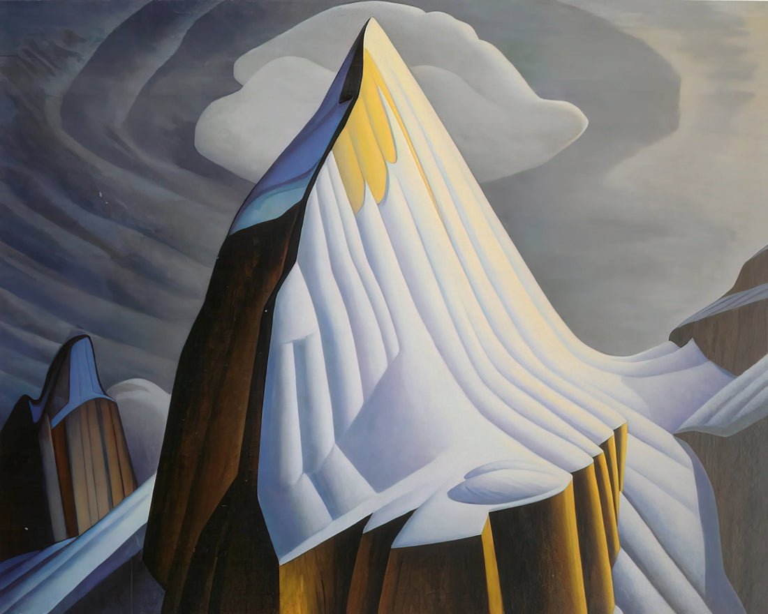 Baffin Island Lawren Harris: The Arctic Vision That Transformed Canadian Art - Mount Lefroy - 1930 by Lawren Harris