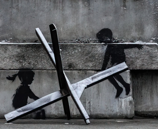 Banksy's Most Famous Artwork: A Curator's Guide to the Iconic Street Art - KYIV KHRESHCHYATYK 9 2022 by Banksy