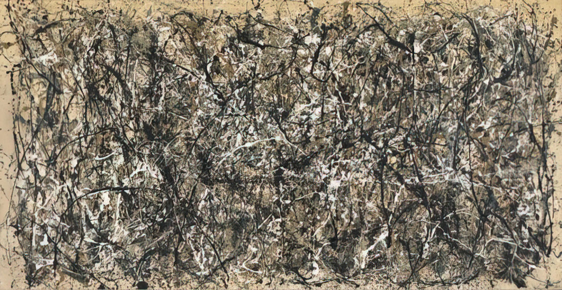 Bearbrick Jackson Pollock Studio: The Intersection of Street Art and Abstract Expressionism - ONE NUMBER 31 1950 by Jackson Pollock