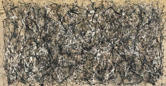 Bearbrick Jackson Pollock Studio: The Intersection of Street Art and Abstract Expressionism - ONE NUMBER 31 1950 by Jackson Pollock