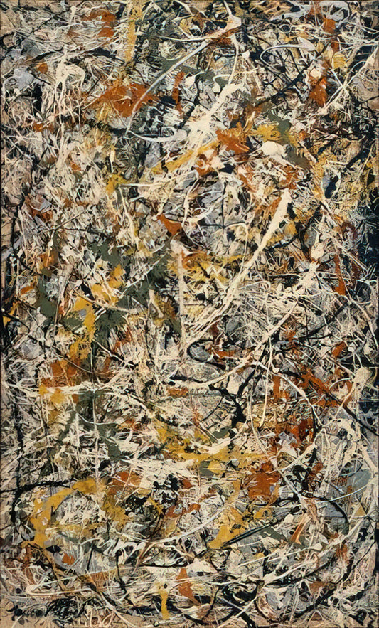 Bearbrick Pollock: A Modern Fusion of Street Art, Pop Culture, and Abstract Expressionism - NUMBER 3 1 by Jackson Pollock