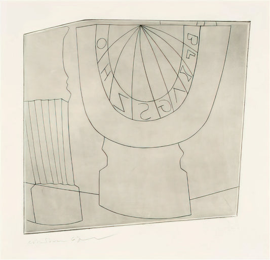 Ben Nicholson and Fred Murray: Understanding Art Market Value and Collector Opportunities - Turkish sundial  column - 1967 by Ben Nicholson