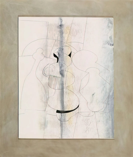 Ben and Winifred Nicholson: A Modernist Partnership in Art and Life - 20 April 1979 vertical stripe - 1979 by Ben Nicholson