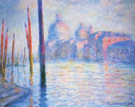 Best Monet Reproductions: A Curator's Guide to Museum-Quality Art Prints - The Grand Canal 02 by claude monet
