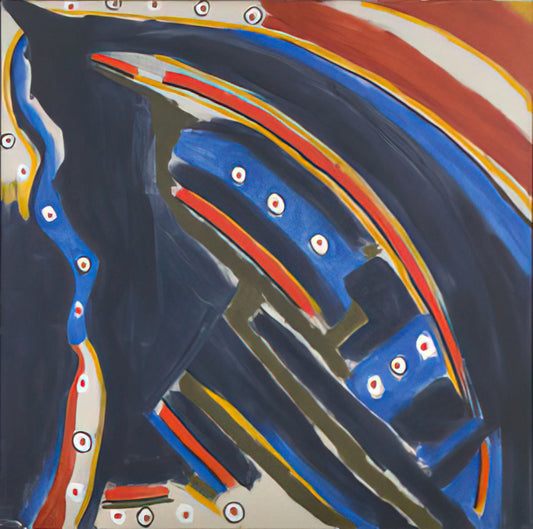 Betty Parsons: The Artist, Dealer, and Visionary Who Shaped American Modernism - Gold Stopple Moonshot - 1972 by Betty Parsons