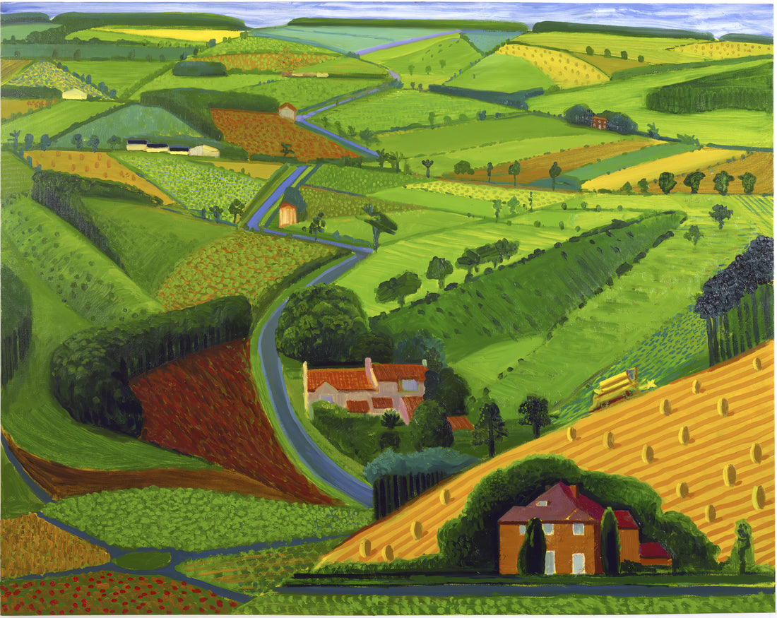Bigger and Closer: A Masterclass in David Hockney’s Visual Immersion - David Hockney by David Hockney