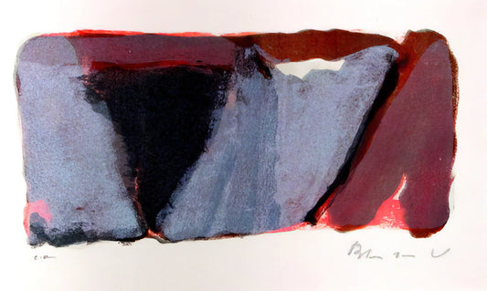Bram van Velde Prints: A Journey into Abstract Expressionism's Emotional Depths - Untitled - 1979 by Bram van Velde