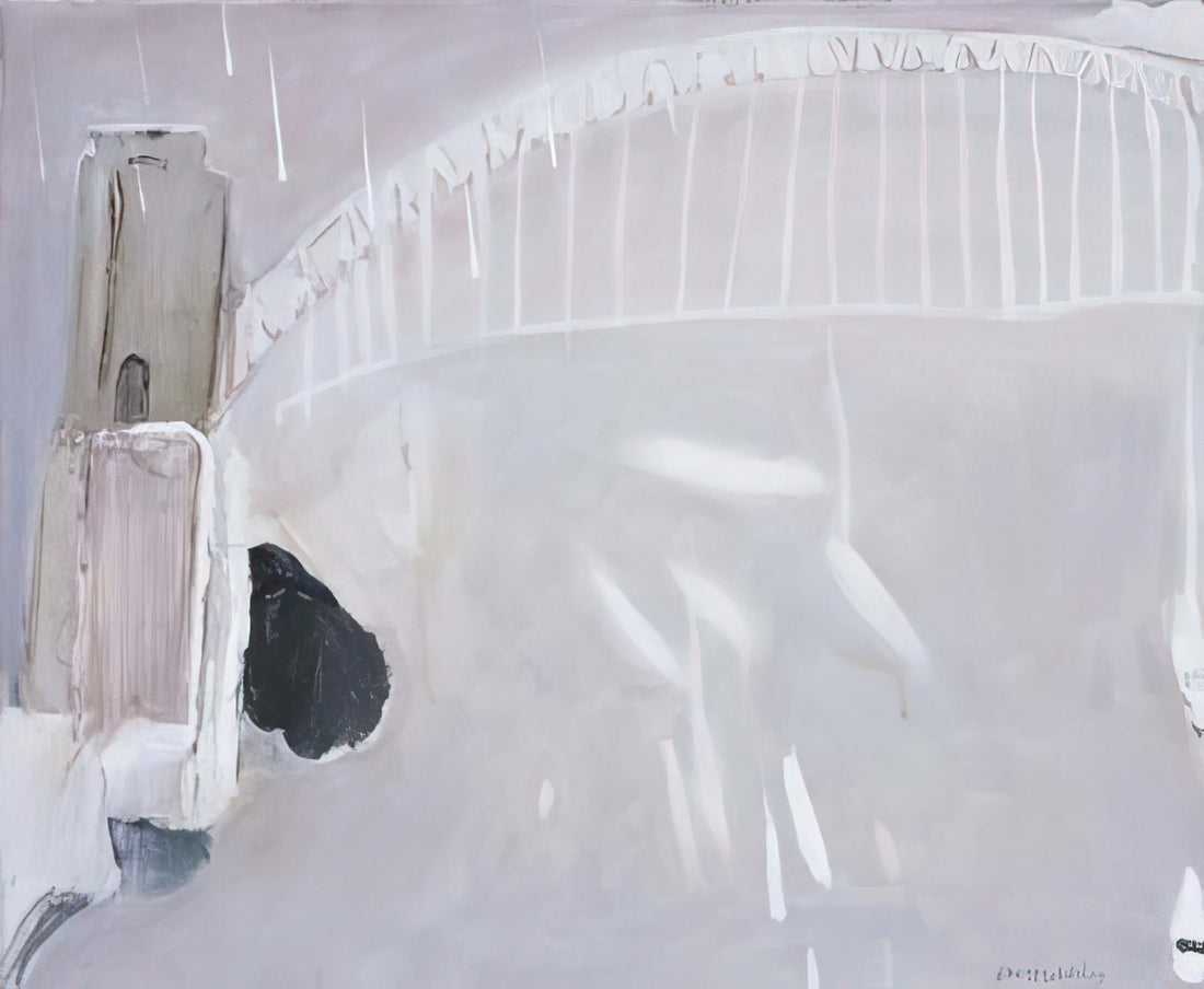 Brett Whiteley Prints for Sale: A Collector's Guide to the Australian Master's Graphic Work - Lavender Bay in the Rain - Neo-Expressionism by Brett Whiteley